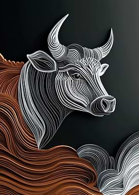 Papercut Bull