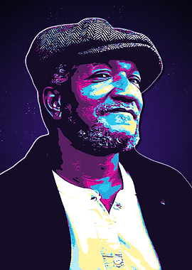 Fred G Sanford comedian - Pop Art Style