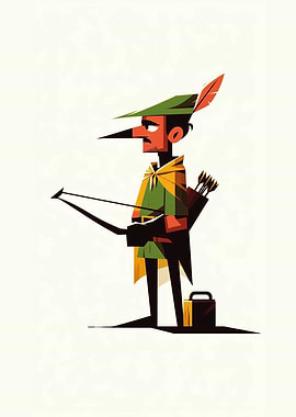 Robin Hood Illustration