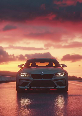 BMW M4 Sunset