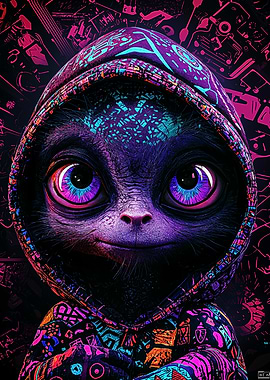 Cyberpunk Creature Alien