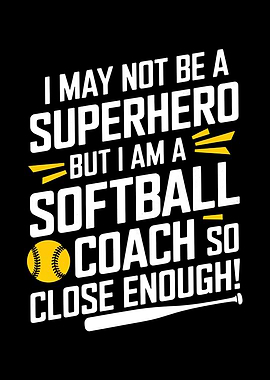 Funny Softball Coach