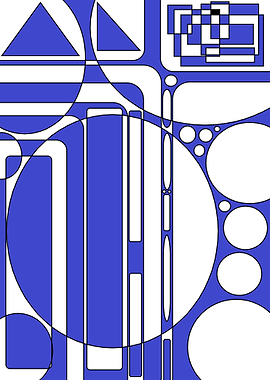 Abstract Geometric Art