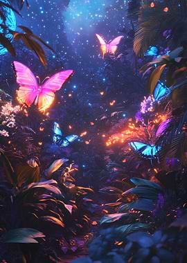 Magical Butterfly Forest