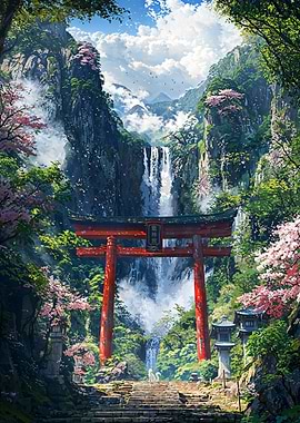 Sacred Falls of the Hidden Shrine