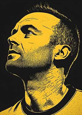 Andres Iniesta Player Vintage