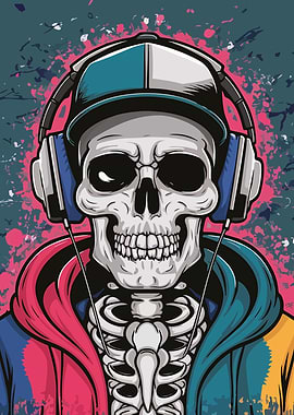 Skeleton DJ