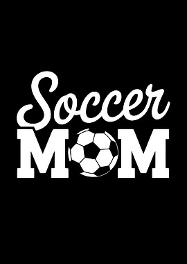 Soccer Mom Design Football