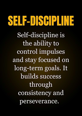Self-Discipline Definition