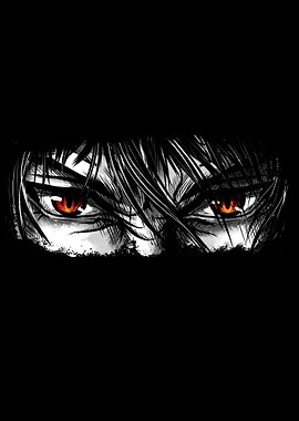 Fiery Eyes in Darkness