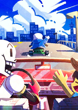 Sans and Papyrus Road Trip