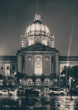 San Francisco City Hall Night
