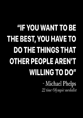 Michael Phelps Quote