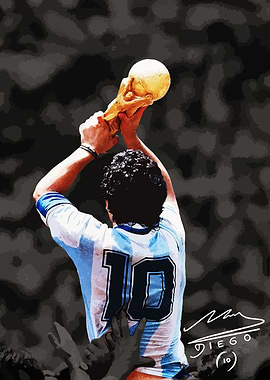Maradona World Cup Victory