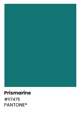 Pantone Color: Prismarine