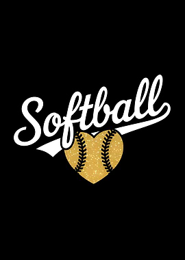 Softball Love Softball