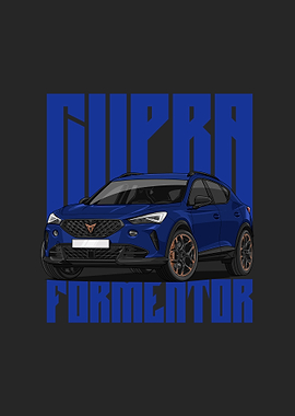 CUPRA Formentor blue