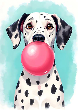 Bubble Gum Dalmatian