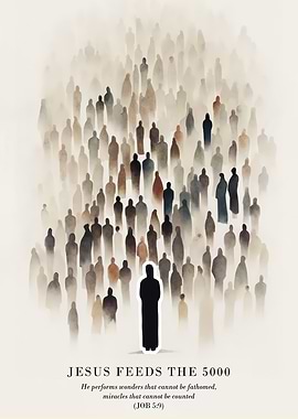 Jesus Feeds the 5000 Christian