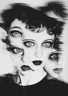 Surreal Woman Portrait