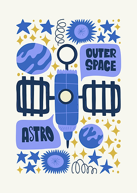 Outer Space Illustration