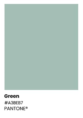 Pantone Green Color Chart