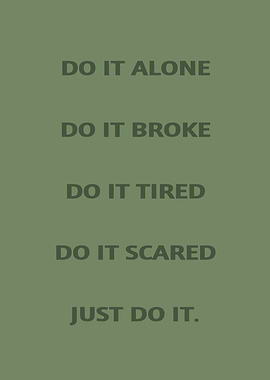 Motivational Quote Poster