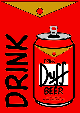 Drink Beer Pop Art