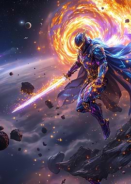 Galactic Space Knight Warrior
