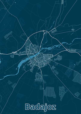 Badahoz City Map