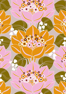 Floral statement Waterlilies