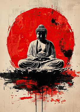 Buddha Meditation Art