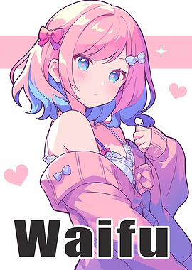 Anime Waifu Illustration