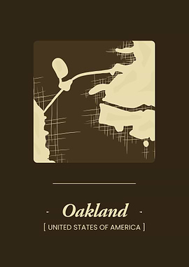 Oakland City Map