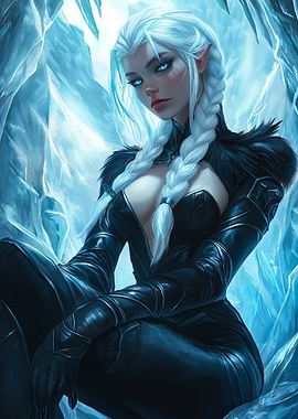 Ice Queen Portrait