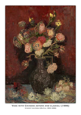 Vase with Flowers by Van Gogh