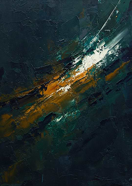 Abstract Oil Painting