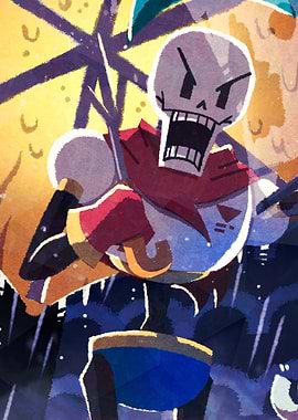 Papyrus Undertale in Game