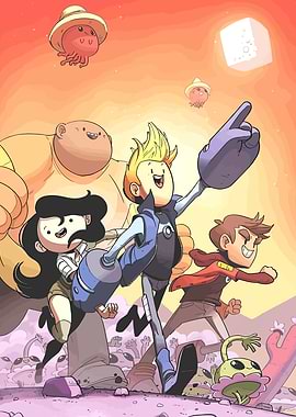 Space Explorers Comic Cover