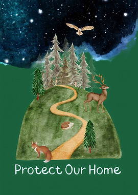 Protect Our Home Poster