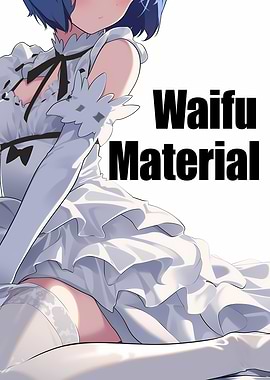 Anime Waifu Illustration