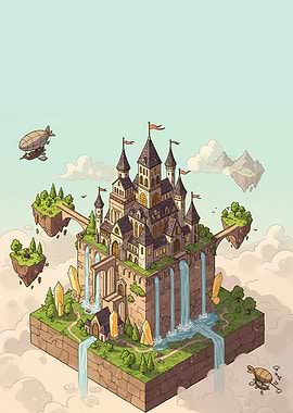 'Skybound Kingdom: The Celestial Citadel'