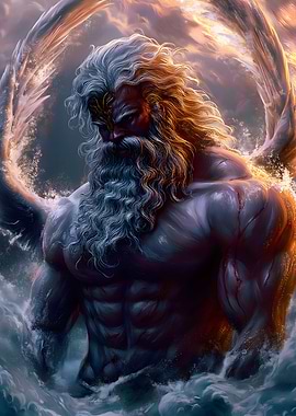 Boreas God of the north wind