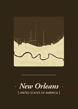 New Orleans City Map