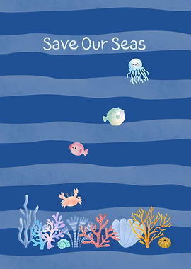 Save Our Seas Illustration