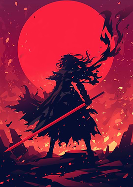 Silhouette Warrior