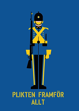 Swedish Soldier Poster