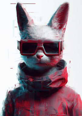 Cyberpunk Cat
