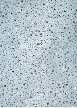 Water Droplets on Tesla Roof Glass