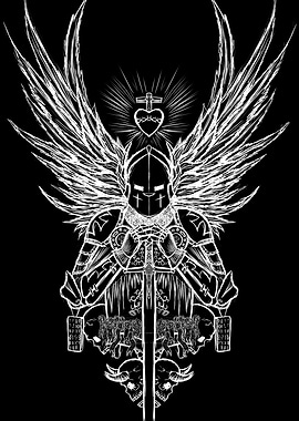 Angel Knight with Sword